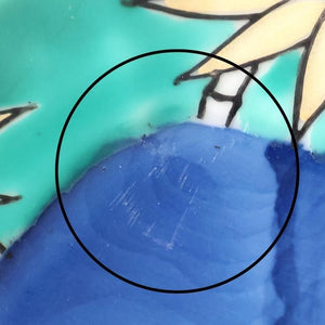 Rectangular Plate Green Bamboo Pattern | Sushi Plate Arita Ware