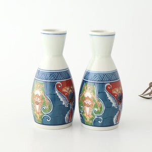 Sake Bottle Tokkuri Old-Imari Pattern | Arita Ware