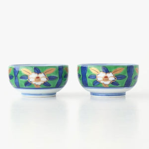 Small Bowl Yuzen Floral Pattern | Kobachi Arita Ware