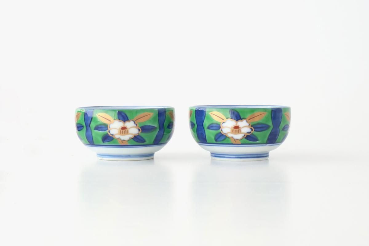 Small Bowl Yuzen Floral Pattern | Kobachi Arita Ware