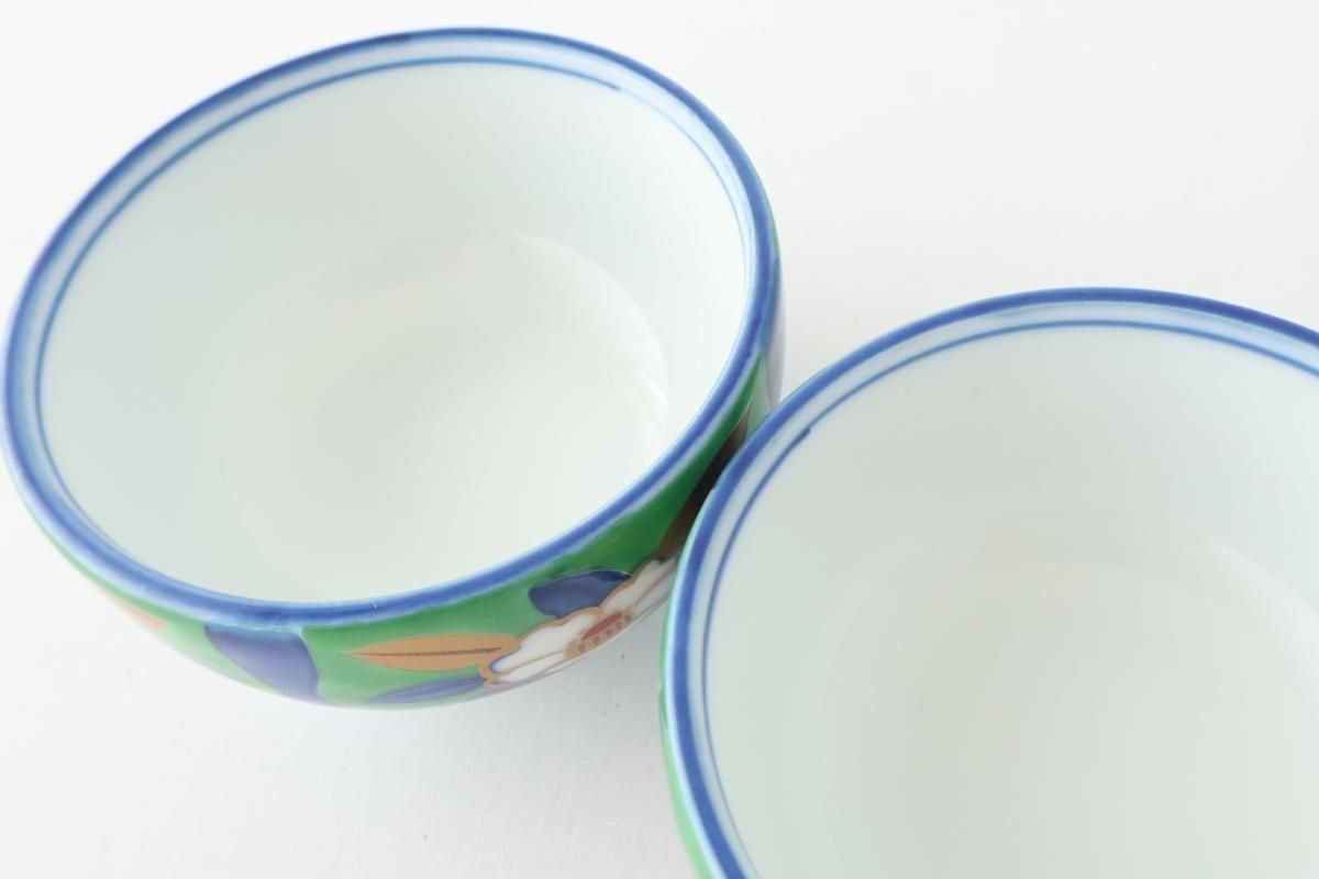 Small Bowl Yuzen Floral Pattern | Kobachi Arita Ware