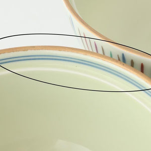 Bowl with Lid Tokusa Pattern | Serving Bowl Arita Ware