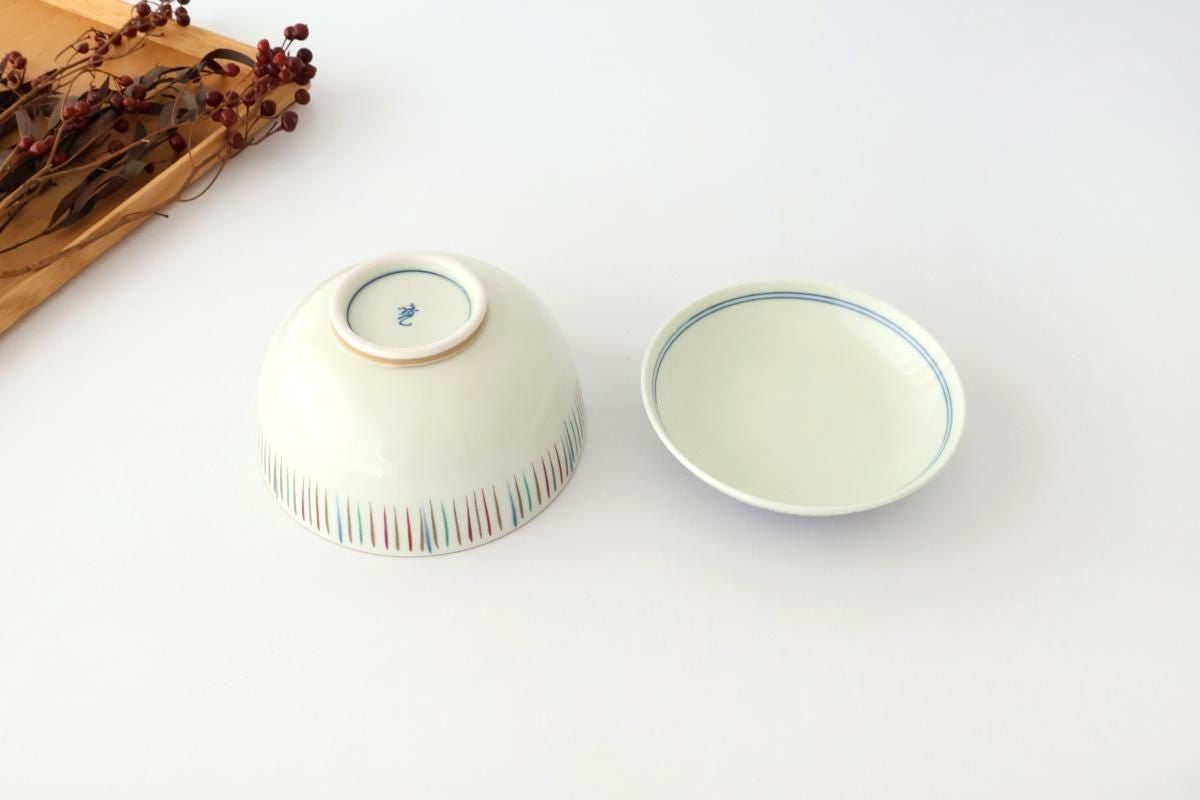 Bowl with Lid Tokusa Pattern | Serving Bowl Arita Ware