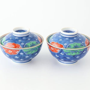 Bowl with Lid  White Plum Pattern | Serving Bowl Arita Ware