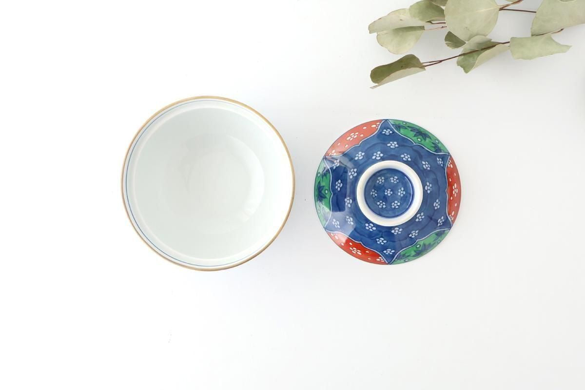 Bowl with Lid  White Plum Pattern | Serving Bowl Arita Ware