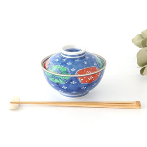 Bowl with Lid  White Plum Pattern | Serving Bowl Arita Ware