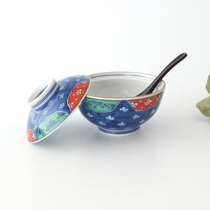 Bowl with Lid  White Plum Pattern | Serving Bowl Arita Ware