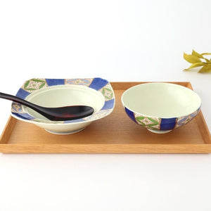 Plate with Lid  Cloisonné( Shippo) Pattern | Arita Ware