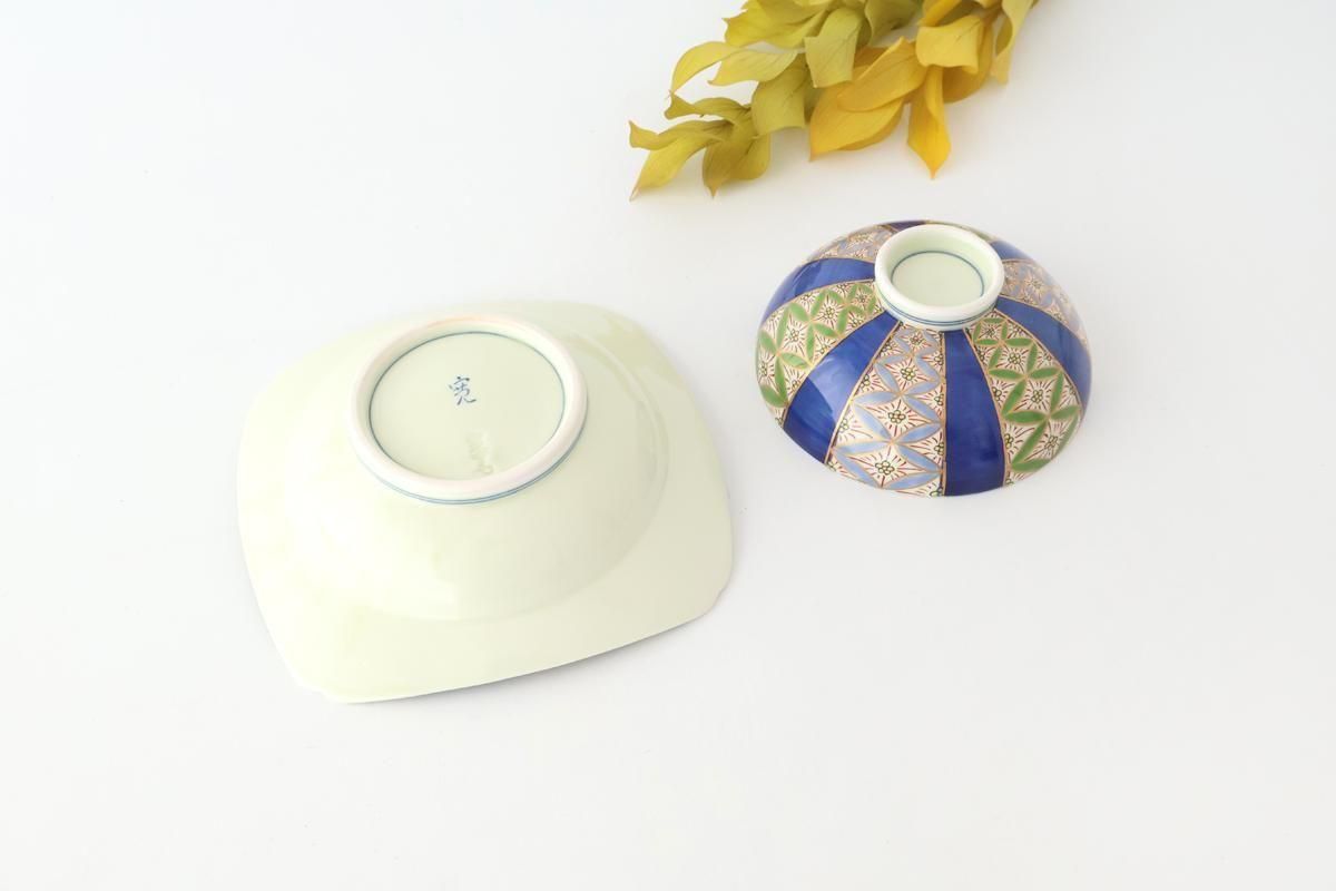 Plate with Lid  Cloisonné( Shippo) Pattern | Arita Ware