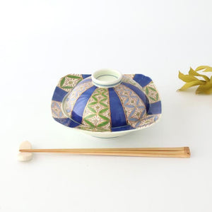 Plate with Lid  Cloisonné( Shippo) Pattern | Arita Ware