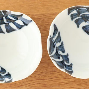 Small Bowl Blue Arabesque | Kobachi Hasami Ware