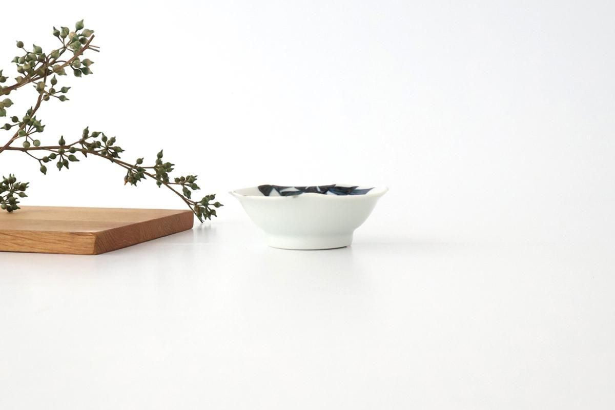 Small Bowl Blue Arabesque | Kobachi Hasami Ware