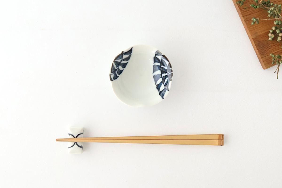 Small Bowl Blue Arabesque | Kobachi Hasami Ware