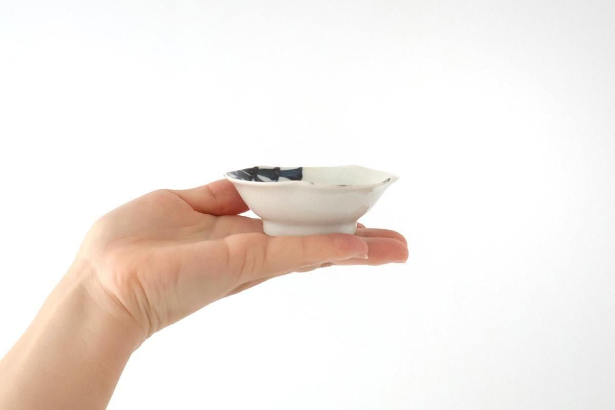 Small Bowl Blue Arabesque | Kobachi Hasami Ware