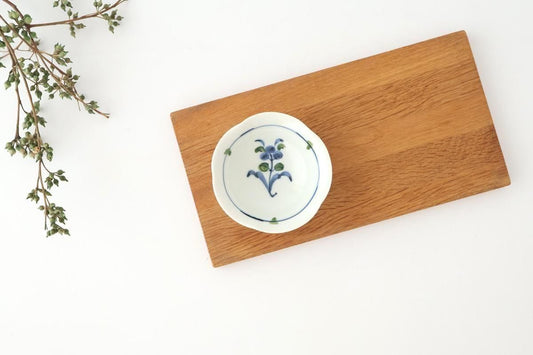 Small Bowl Blue Flower | Kobachi Hasami Ware