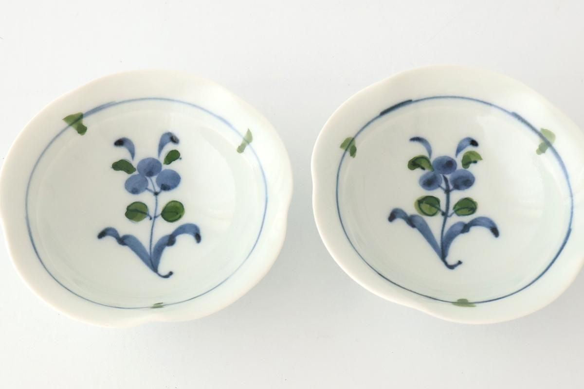 Small Bowl Blue Flower | Kobachi Hasami Ware