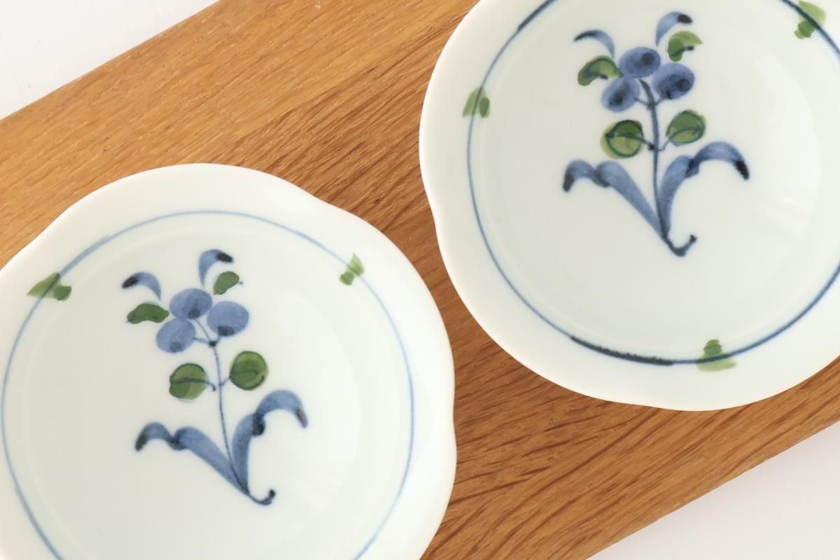 Small Bowl Blue Flower | Kobachi Hasami Ware