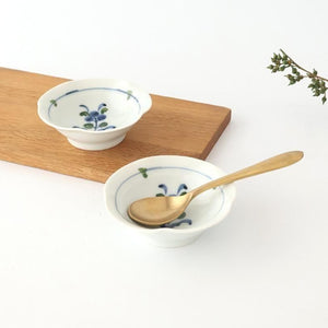 Small Bowl Blue Flower | Kobachi Hasami Ware