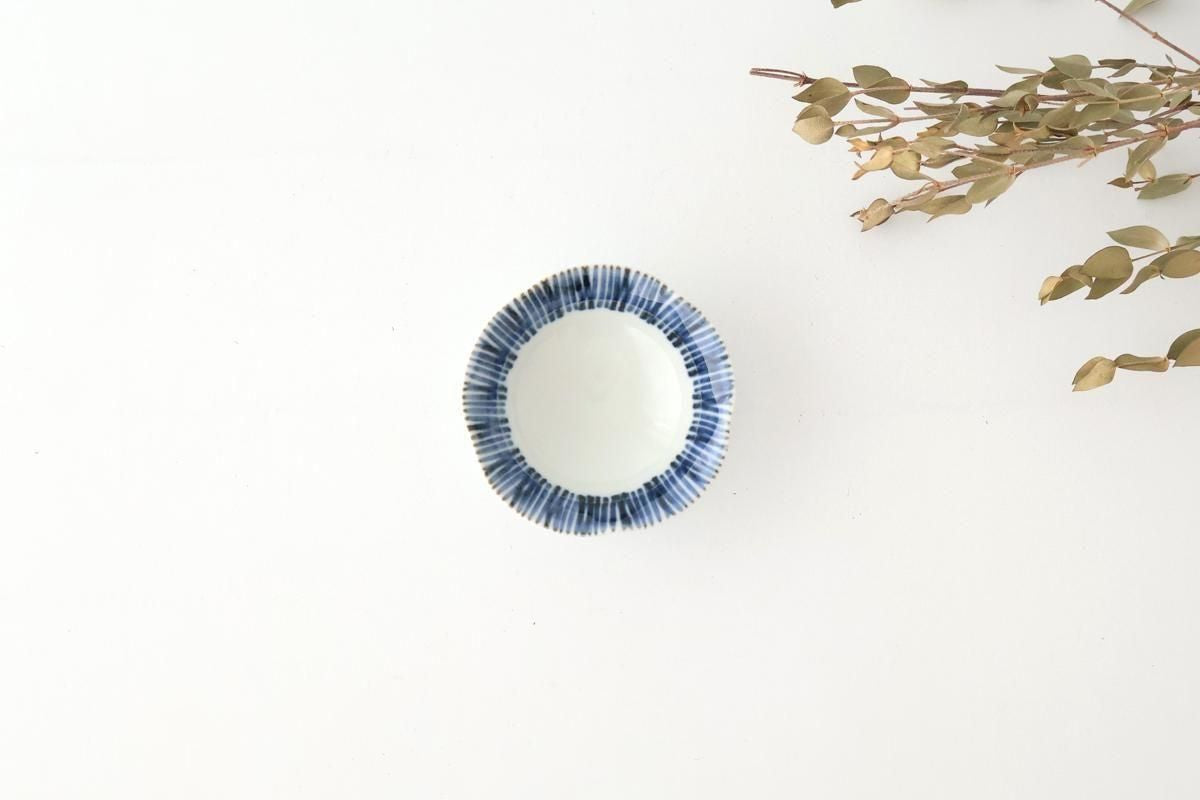 Small Bowl Blue Stripes | Kobachi Hasami Ware
