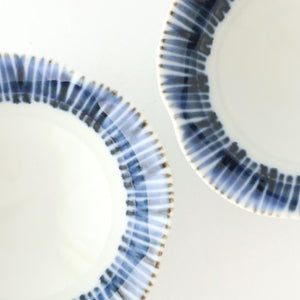 Small Bowl Blue Stripes | Kobachi Hasami Ware