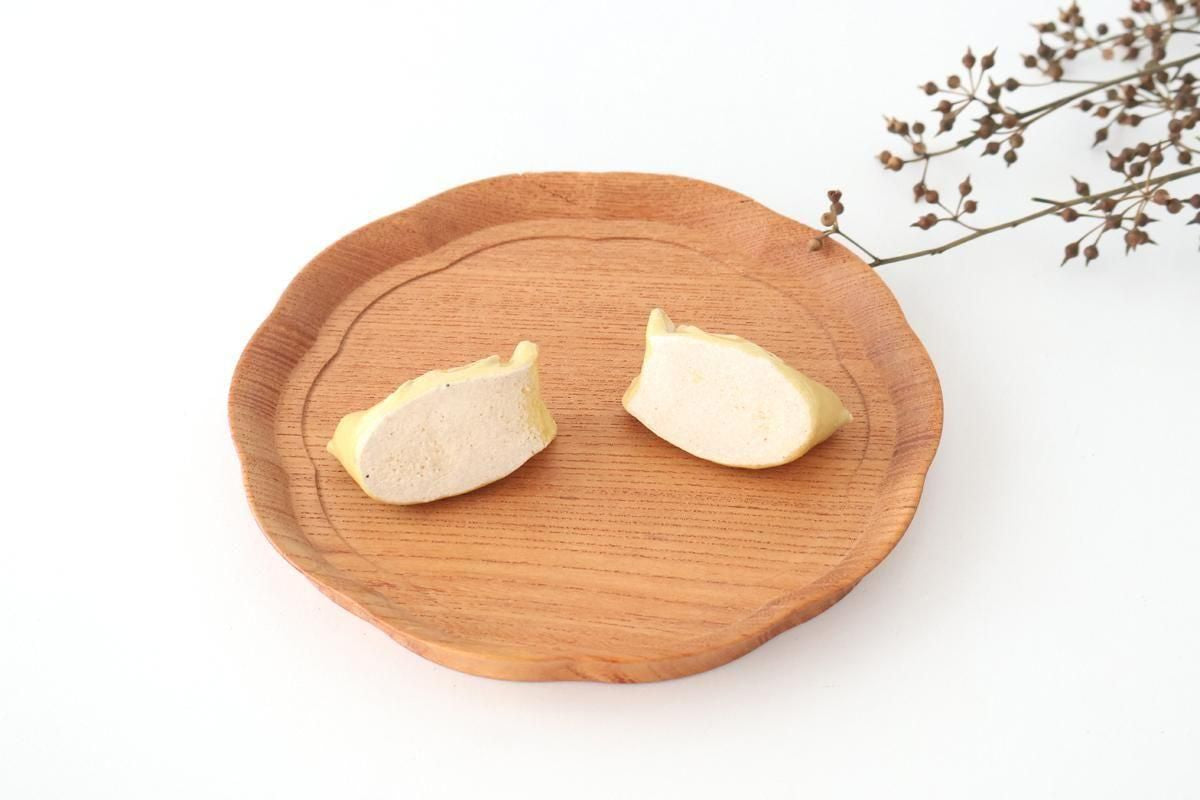 Chopstick Rest Bird Yellow | Hashioki Shigaraki Ware