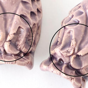 Chopstick Rest Bird Purple | Hashioki Shigaraki Ware