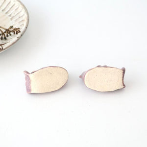 Chopstick Rest Bird Purple | Hashioki Shigaraki Ware