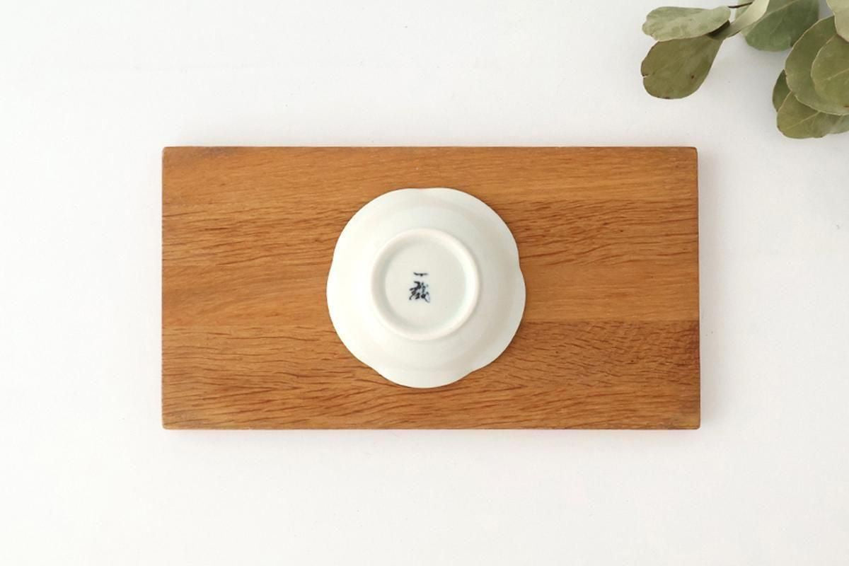 Small Bowl Blue Floral Arabesque | Kobachi Hasami Ware