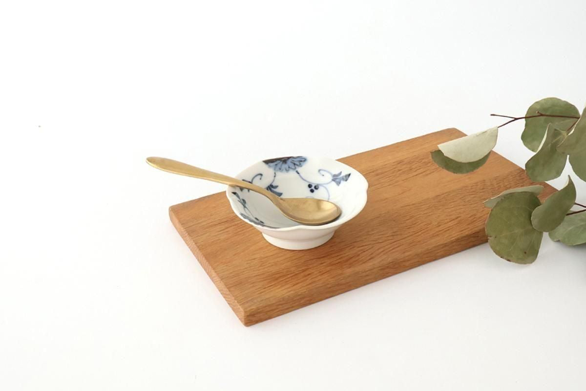 Small Bowl Blue Floral Arabesque | Kobachi Hasami Ware