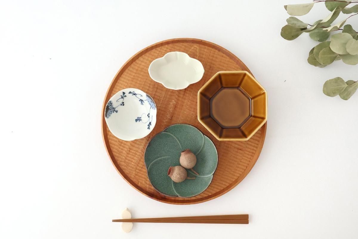 Small Bowl Blue Floral Arabesque | Kobachi Hasami Ware