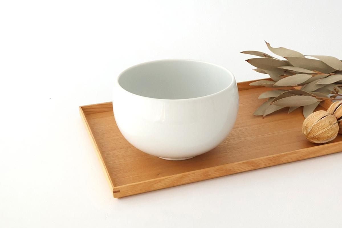 Round Donburi Bowl White | Hasami Ware