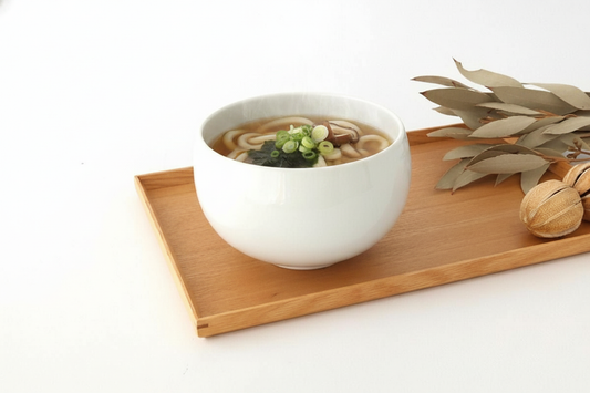 Round Donburi Bowl White | Hasami Ware