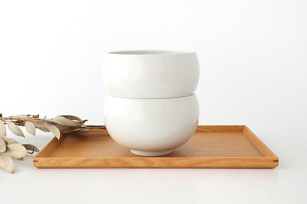 Round Donburi Bowl White | Hasami Ware