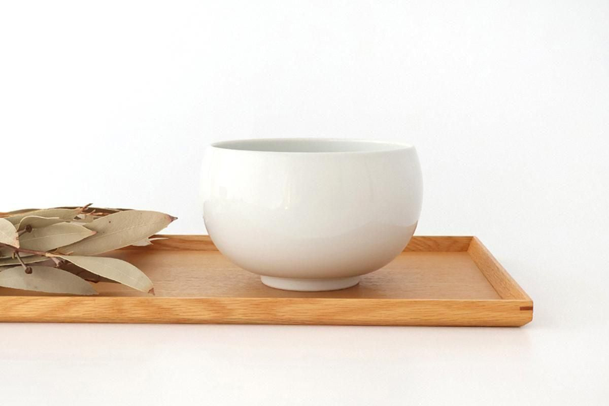 Round Donburi Bowl White | Hasami Ware