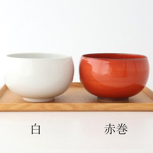 Round Donburi Bowl White | Hasami Ware