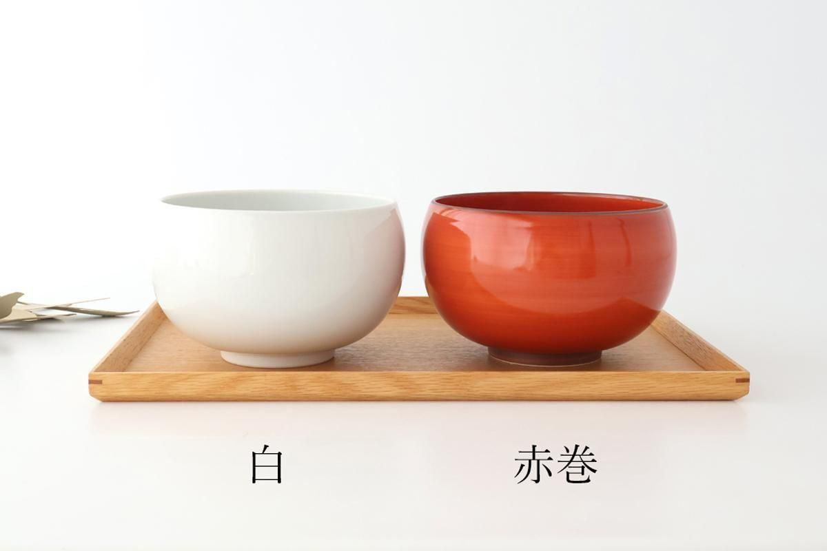 Round Donburi Bowl White | Hasami Ware