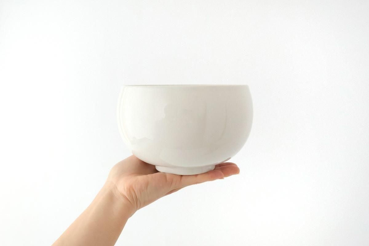 Round Donburi Bowl White | Hasami Ware