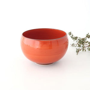 Round Donburi Bowl Red | Hasami Ware