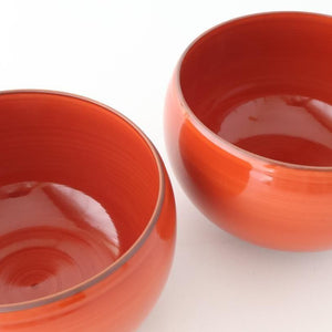 Round Donburi Bowl Red | Hasami Ware