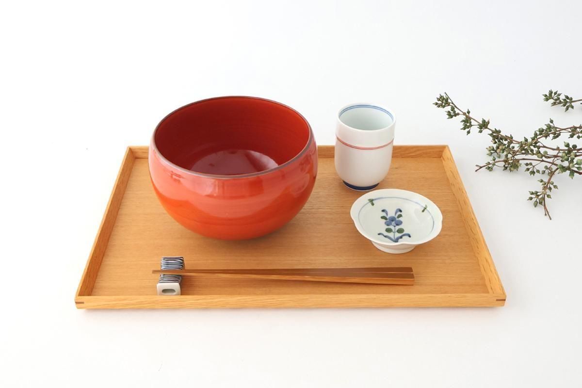 Round Donburi Bowl Red | Hasami Ware