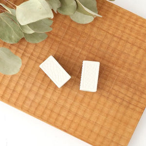 Chopstick Rest Tokusa Black | Hashioki Hasami Ware