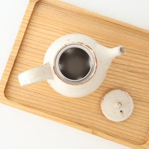 Japanese Teapot Shino | Kyusu Mino Ware