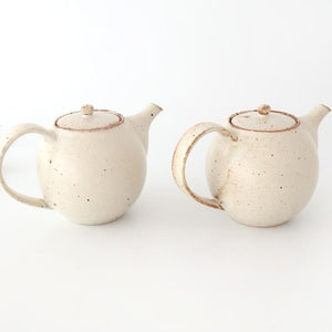 Japanese Teapot Shino | Kyusu Mino Ware