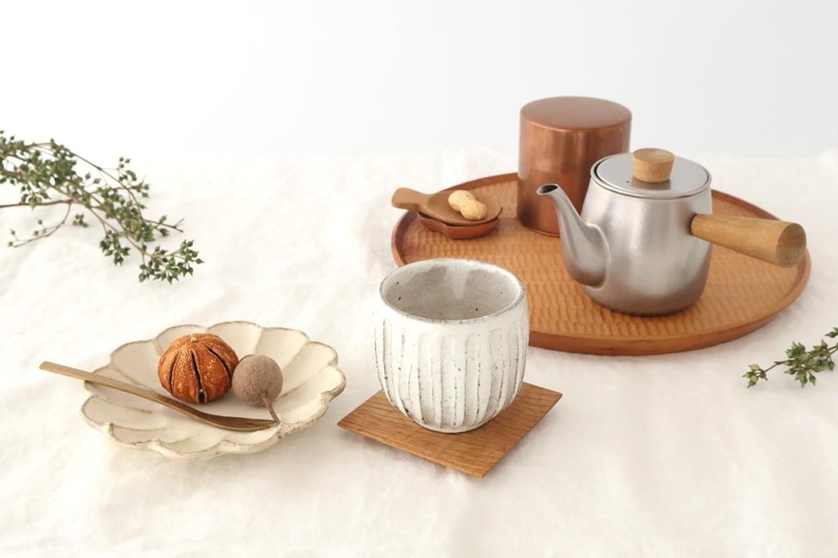 Japanese Teapot Shino | Kyusu Mino Ware