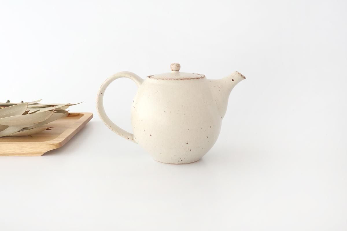 Japanese Teapot Shino | Kyusu Mino Ware