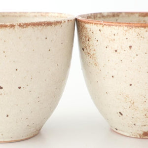 Japanese Cup For Sencha Shino  | Yunomi Mino Ware