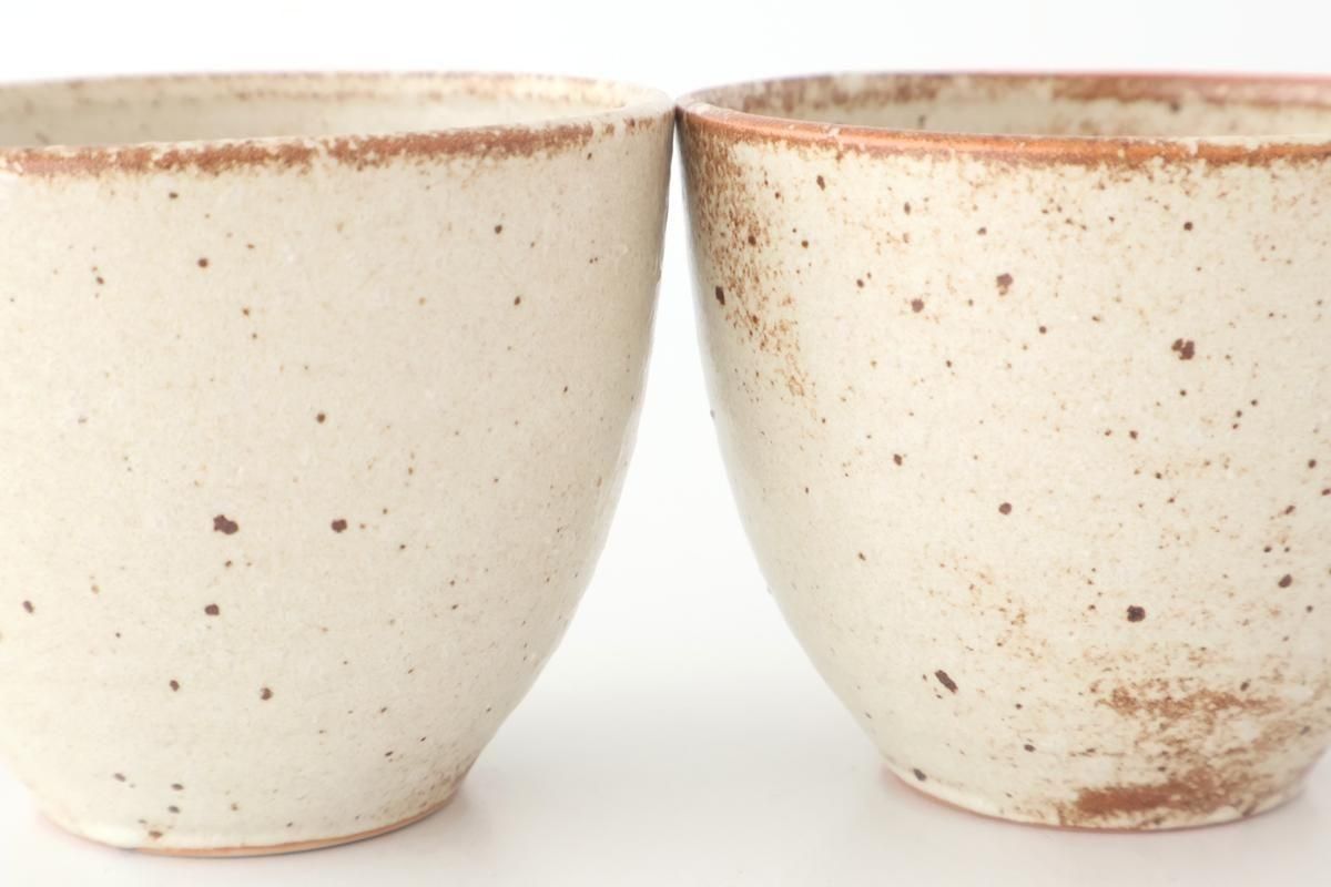 Japanese Cup For Sencha Shino  | Yunomi Mino Ware