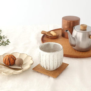 Japanese Cup For Sencha Shino  | Yunomi Mino Ware