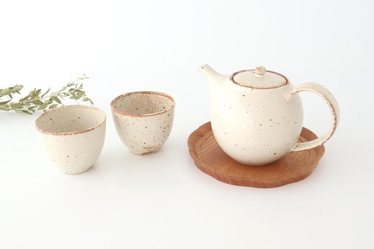 Japanese Cup For Sencha Shino  | Yunomi Mino Ware