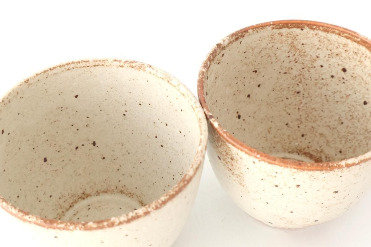 Japanese Cup For Sencha Shino  | Yunomi Mino Ware